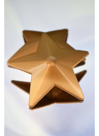 Nipple Métal doré Cache tétons étoile - 201600107